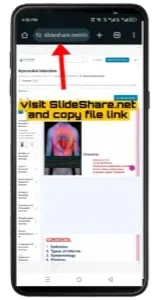 step-1-How-to-download-slideshare-ppt-or-slideshare-pdf-through-slideshare-downloader